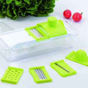 Mandoline multi lames avec boîte fraîcheur