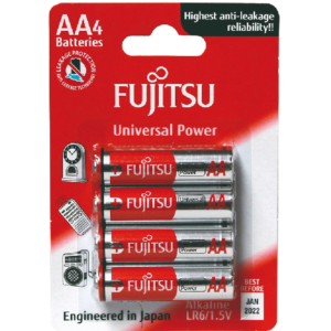 Lot de 4 piles LR6 Fujitsu