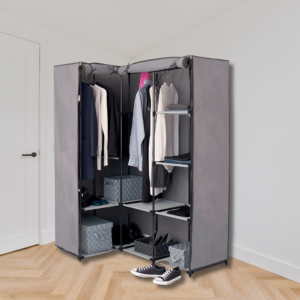 Penderie d’angle 130x88x169cm