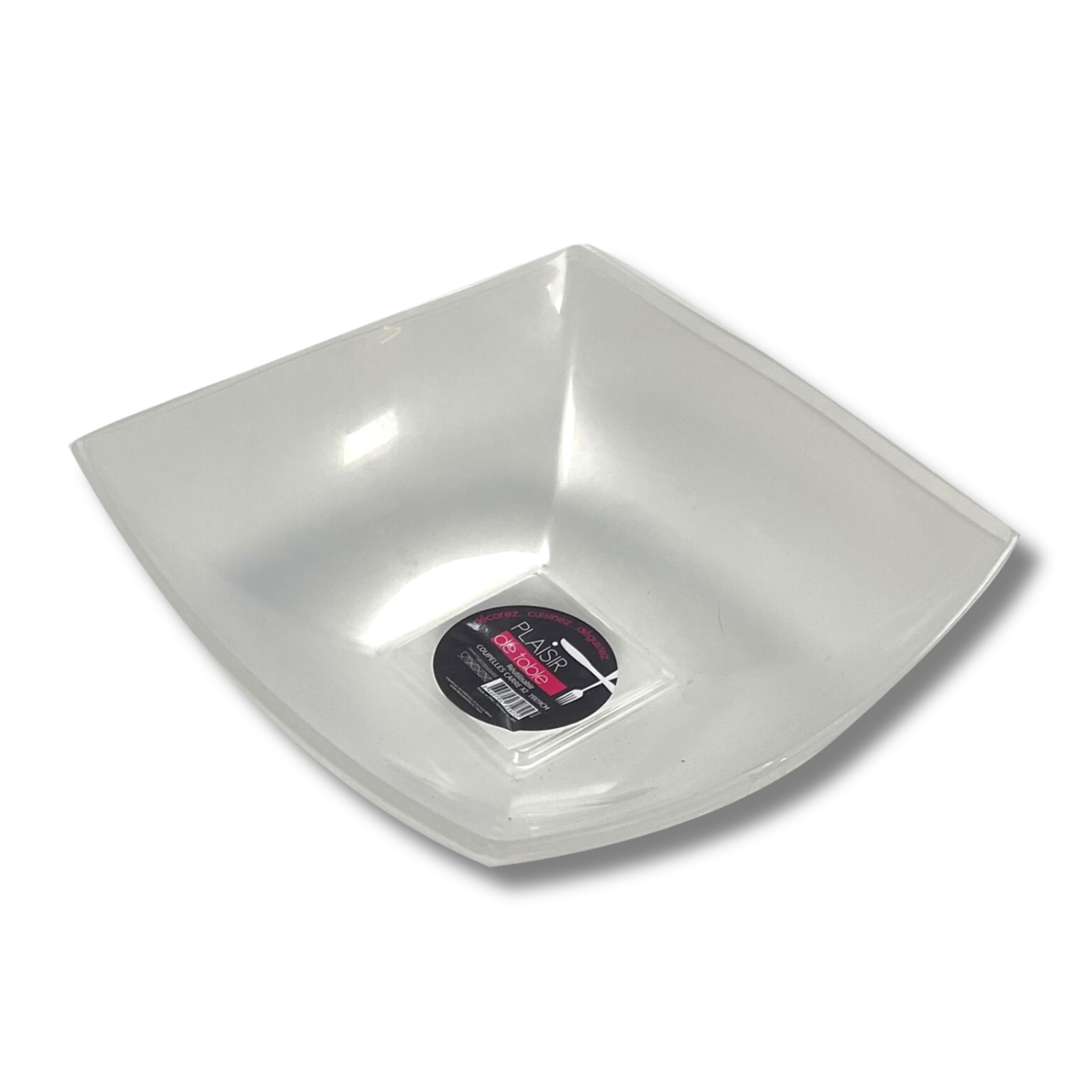 Coupelles apéritives en plastique