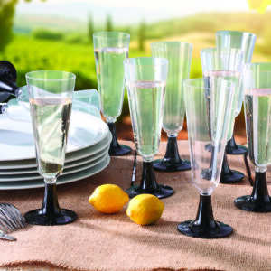 Lot de 10 flûtes réutilisables