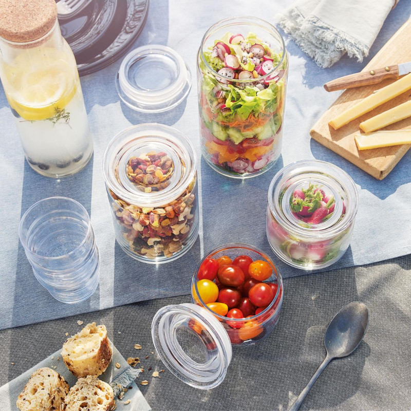 Lot de 4 bocaux en verre Luminarc – Image 2