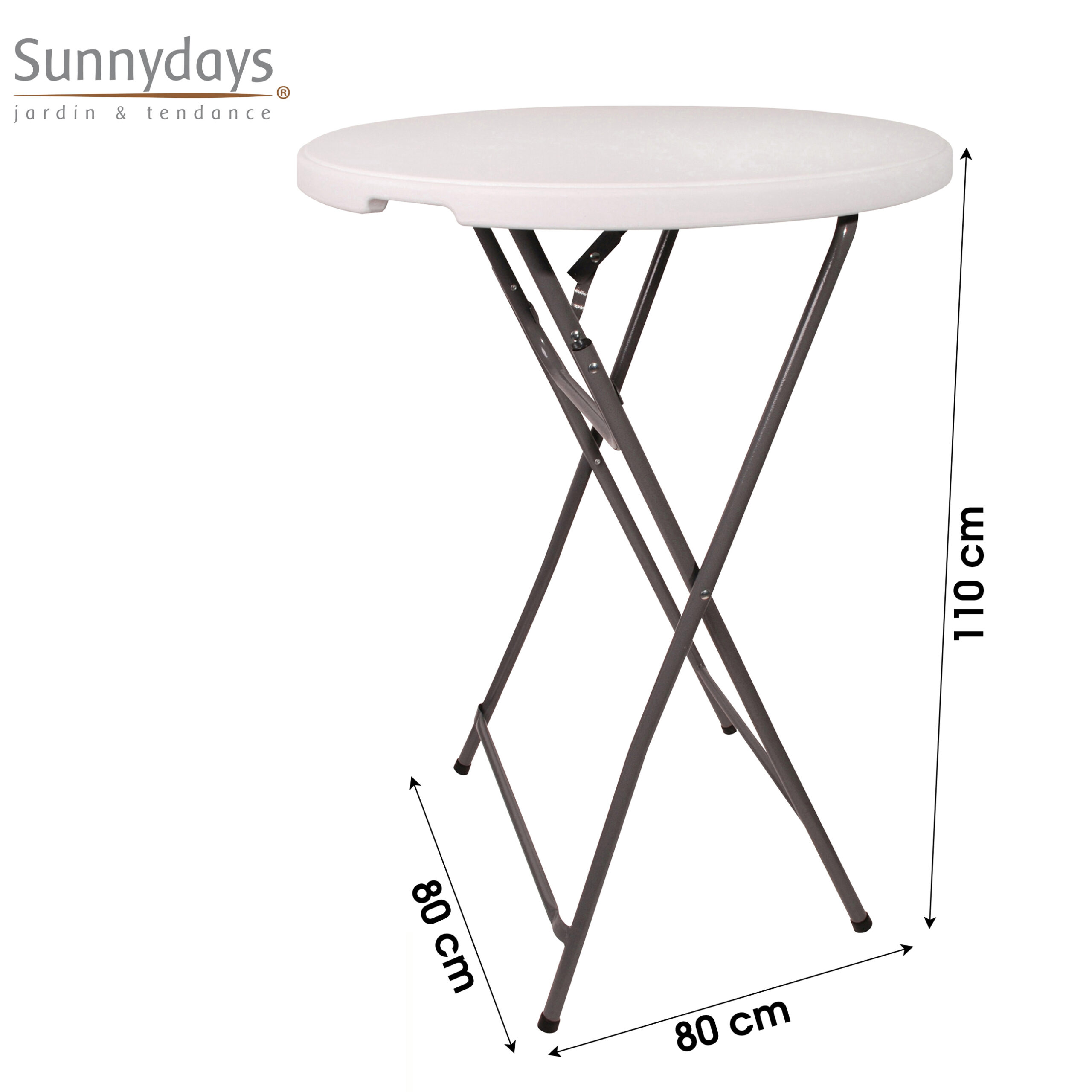 Table mange-debout pliable – Image 2