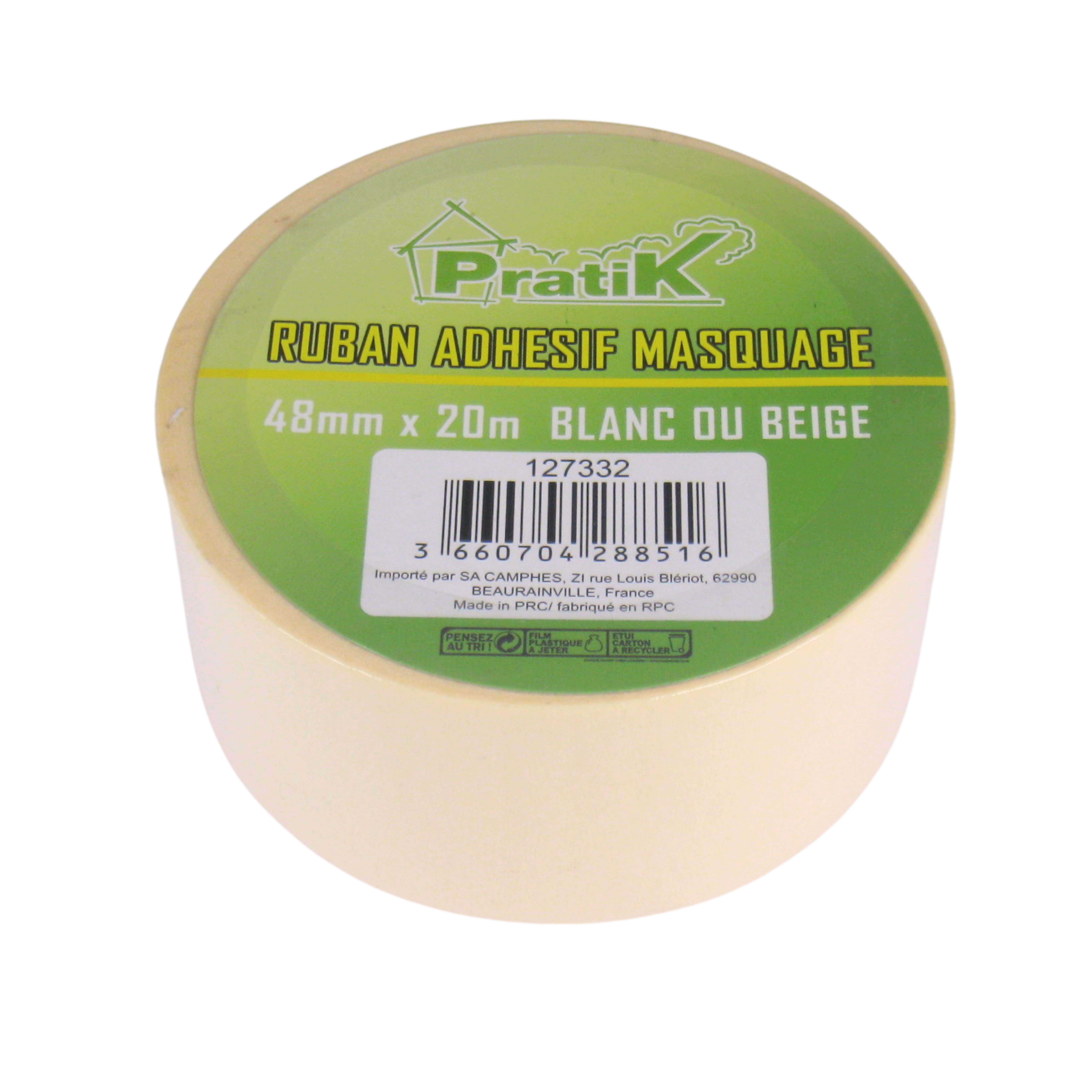Ruban adhésif de masquage 48mm x 20m