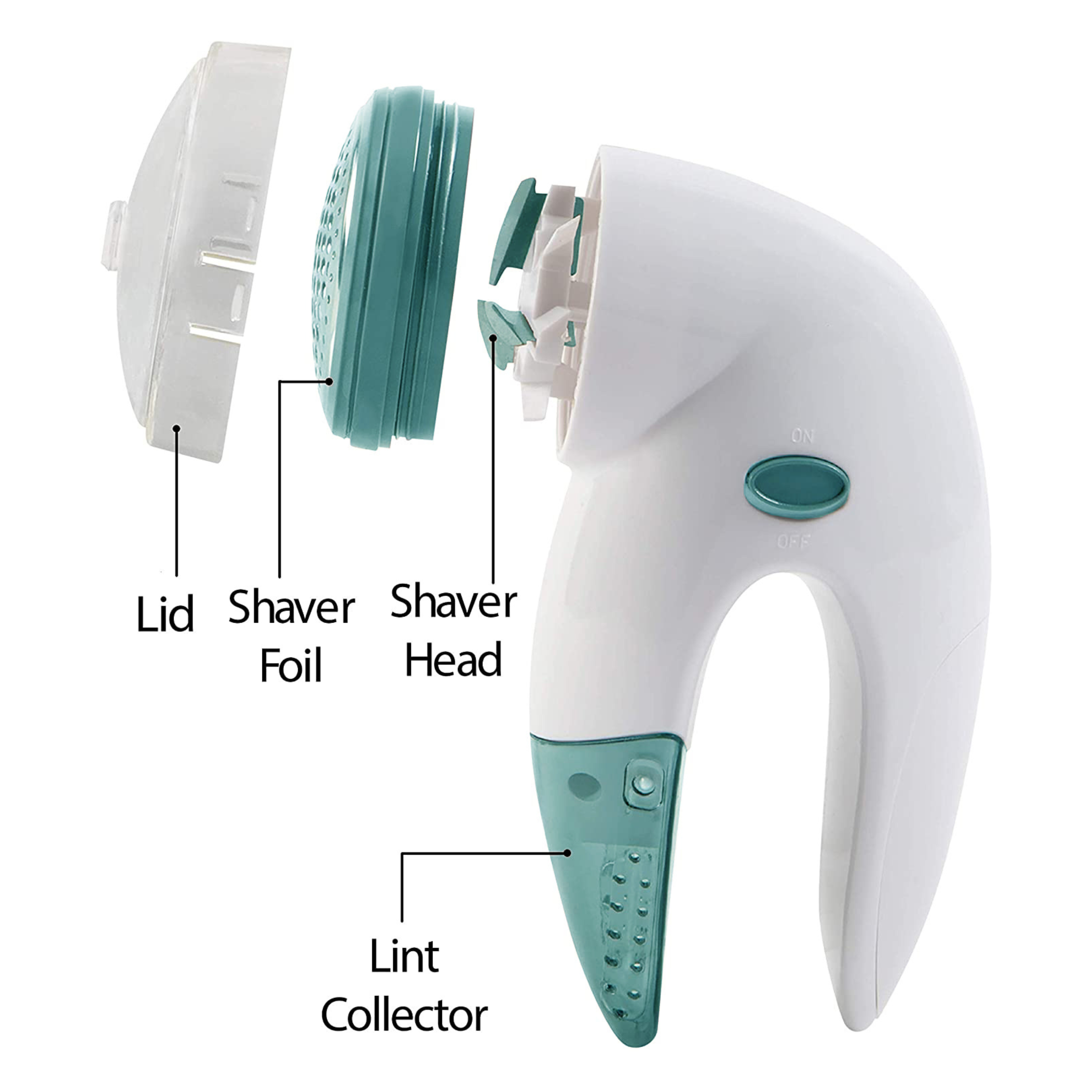 Rasoir anti-peluche 15x5x7cm