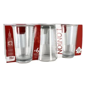 Lot de 6 verres