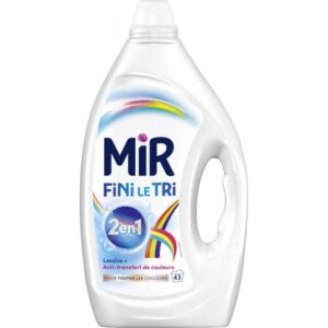 Mir Lessive Liquide Couleurs – Fini le Tri